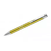 żółty - Długopis metalowy KALIPSO