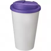 Biały-Fioletowy - Americano® 350 ml tumbler with spill-proof lid