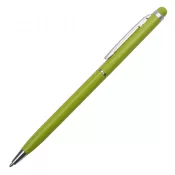 jasnozielony - Długopis aluminiowy Touch Tip