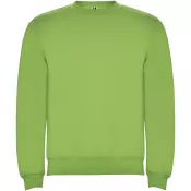 Oasis Green - Ulan bluza unisex z zamkiem błyskawicznym na całej długości