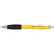 żółty - Długopis plastikowy Lima