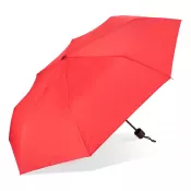 czerwony - Składany parasol Congo 190T Pongee 21"