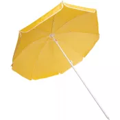 żółty - Parasol plażowy Ø145 cm z futerałem SUNFLOWER