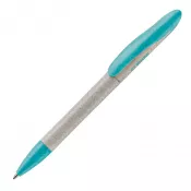 beżowo / jasnoniebieski - Długopis eco Speedy 