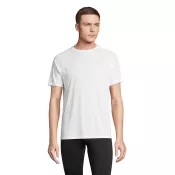 Koszulka sportowa unisex z recyklingu Sol's VORTEX Bialy