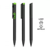 Zielony - Długopis metalowy CLIPSY soft touch