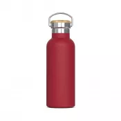 ciemnoczerwony - Butelka termiczna z podwójnymi ściankami Ashton 500ml