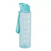 jasnoniebieski - Sportowa butelka na wodę AQUA LEVEL