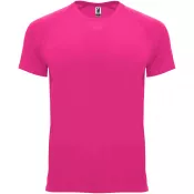 Pink Fluor - Koszulka techniczna 135 g/m² ROLY BAHRAIN 0407 