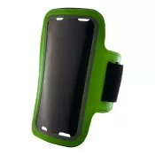 zielony - Kelan opaska na ramię z uchwytem na telefon