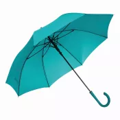 turkusowy - Parasol automatyczny