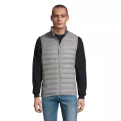 Kamizelka puchowa męska Sol's WILSON BW MEN Metal Grey