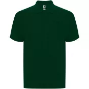 Butelkowa zieleń - Centauro Premium koszulka polo unisex z krótkim rękawem