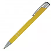 żółty - Długopis metalowy Cosmo