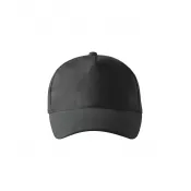 Ciemny khaki - Reklamowa czapka z daszkiem 5 panelowa Malfini 5P 307