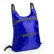 niebieski - Składany plecak