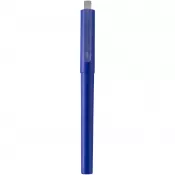 Błękit królewski - Mauna długopis żelowy z tworzywa PET z recyklingu