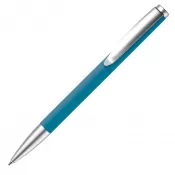 niebieski - Metalowy długopis Modena