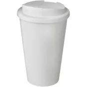 Biały - Americano® 350 ml tumbler with spill-proof lid