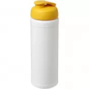 Biały-Żółty - Bidon Baseline® Plus o pojemności 750 ml z wieczkiem zaciskowym