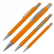 pomarańczowy - Długopis metalowy touch pen SALT LAKE CITY