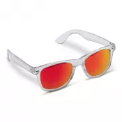 czerwony transparentny - Okulary przeciwloneczne Bradley UV400