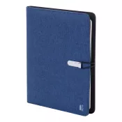 niebieski - Shepherd A5 folder na dokumenty RPET