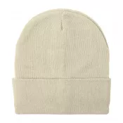 naturalny - Lana czapka zimowa