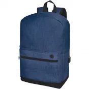 Granatowy melanż - Biznesowy plecak na laptopa 15,6 cala Hoss