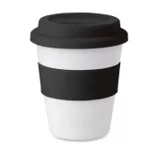 Kubek z PP z silikonową pokrywką 350 ml ASTORIA
