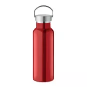Butelka termiczna z recyklingu 500 ml FLORENCE Czerwony