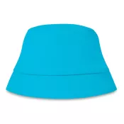 Kapelusz bucket bawełniany 160 g/m² BILGOLA Turkusowy