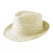 biały - Zelio kapelusz słomkowy
