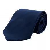 ciemno niebieski - Stripes krawat