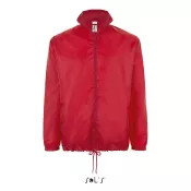 Wiatrówka unisex z kapturem 210 g/m² Sol's SHIFT Czerwony