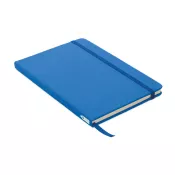 Notes A5 w okładce z RPET 80 kartek w linię NOTE RPET Niebieski