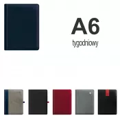Kalendarz książkowy A6 TYGODNIOWY registry drukowane