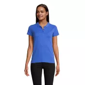 Polo damskie organiczne 170 g/m² Sol's PLANET WOMEN Niebieski