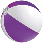 fioletowy - Dmuchana piłka plażowa średnica 26 cm
