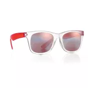 Okulary przeciwsłoneczne lustrzane UV400 AMERICA TOUCH Czerwony