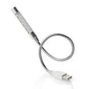 srebrny - Lampka USB PROBE