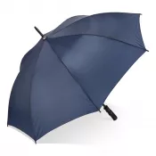 ciemnoniebieski - Parasol Bosco 190T Poliester 23" z automatycznie otwieraną rączką.