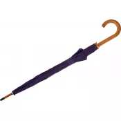 fioletowy - Parasol automatyczny drewniany Ø105 cm NANCY