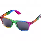 Fuksja - Tęczowe okulary przeciwsłoneczne Sun Ray
