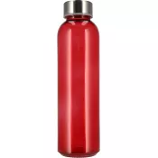 czerwony - Butelka szklana 500 ml EUGEN