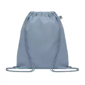 Torba z bawełny organicznej 140 g/m² YUKI COLOUR Baby Blue