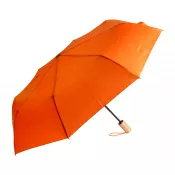 pomarańcz - Parasol automatycznie otw./zam.ø95 cm  z RPET Kasaboo
