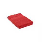 Ręcznik frotte organiczny 70x140 cm 360 g/m² PERRY Czerwony