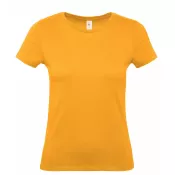 Apricot (220) - Damska koszulka reklamowa 145 g/m² B&C #E150 / WOMEN