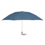 Parasol składany automatyczny 23" z RPET LEEDS Niebieski